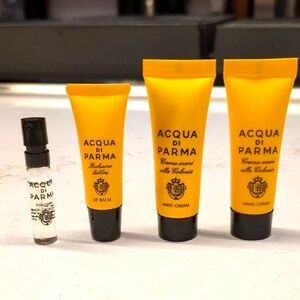 Cologne, 2 Hand Creams and Lip Balm